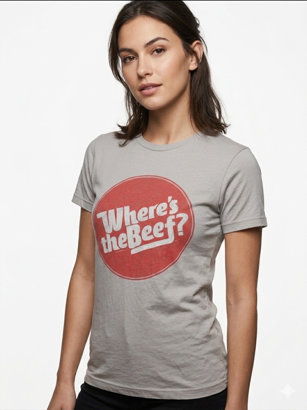 Homage "Where's the Beef?" Graphic Tee - Size S